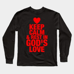 KEEP CALM Long Sleeve T-Shirt